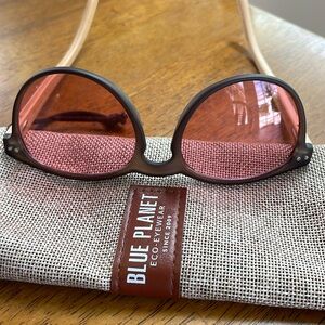 Blue Planet Kenneth Rose Lense Sunglasses! EUC!